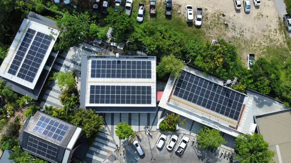 ผลงานติดตั้งโซล่าเซลล์โดย CR Solar Energy